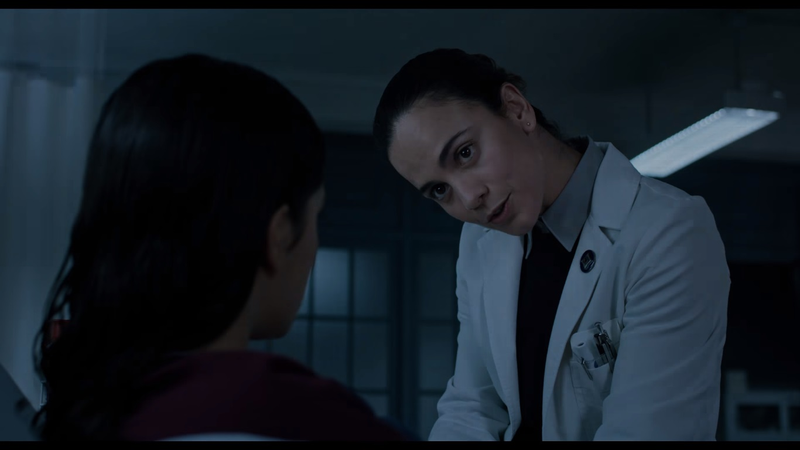 “Yes, I did replace Rosario Dawson. But to be fair, my aunt played her mother, so it’s like we’re related.”